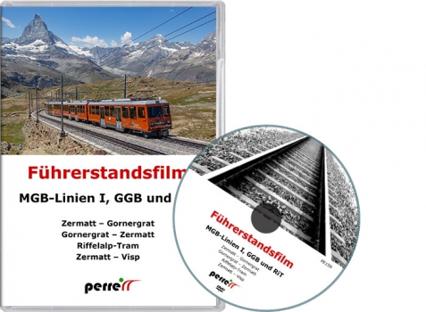 DVD SUISSE PERREN - N° 159 - Les ligne de Zermatt - MGB-Linien I, GGB und RiT