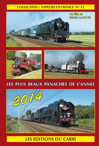 DVD : Collection Vapeurs en France n° 12 : Les plus beaux panaches de l'année 2014