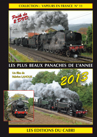DVD : Collection Vapeurs en France n° 11 : Les plus beaux panaches de l'année 2013