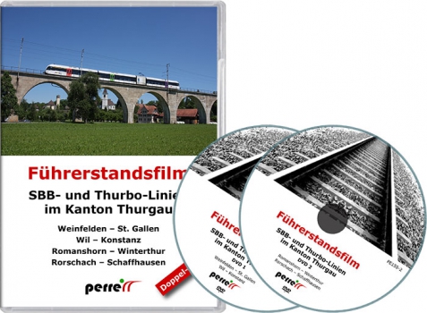 DVD SUISSE PERREN : N° 155 - SBB und Thurbo Linien im Thurgau