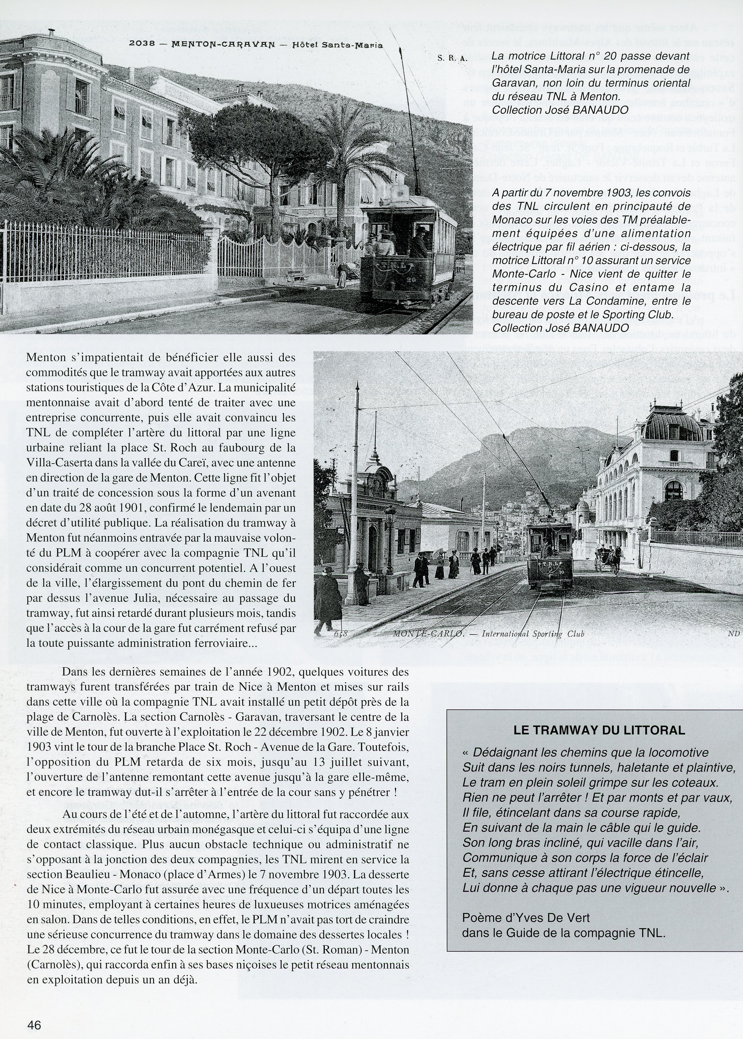 Nice au fil du tram Vol. 1 L&#039;Histoire