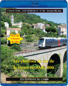 DVD BLU RAY Locovision n° 47 + 48 : Les chemins de fer de la Corse en AMG 800 (plus de 5 h de film en haute définition)