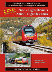 DVD Locovision n° 40 : De Nice à Digne-les-Bains, les Chemins de fer de Provence en autorail AMP