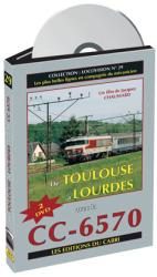 DVD Locovision n° 29 : De Toulouse à Lourdes avec la CC 6570