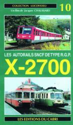 DVD Locovidéo n° 10 : Les autorails SNCF de type RGP X-2700