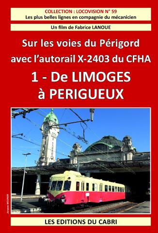 DVD Locovision N° 59 - Limoges - Périgueux