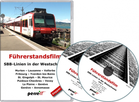 DVD SUISSE PERREN N° 158 - SBB-Linien in der Westschweiz