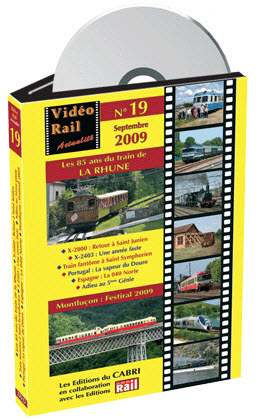 DVD Rail Actualité n° 19 : Septembre 2009